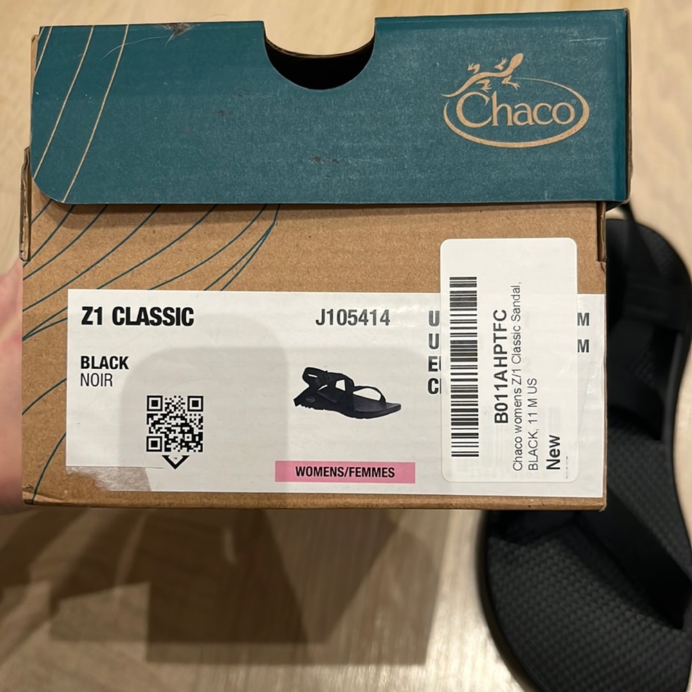 Chaco Z1 Classic Black Sandals
